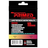 PRIMED Lead Test Kit - [10 Pre-Activated Swabs] | No External Indgredients Required | Rapid Testing Kit for Lead Detection | Sealable Bag | Tests Wood Metals Plastics and More