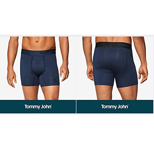 Tommy John Men’s Underwear – 360 Sport Trunk With Contour Pouch And Shorter 4" Inseam – Moisture Wicking, Sport Underwear Prevents Wedgies #TOP1