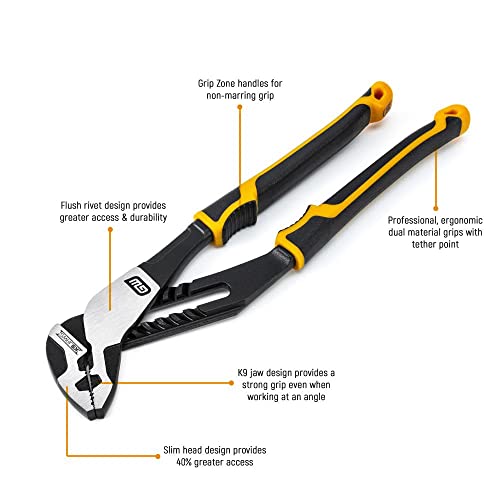 Image of GEARWRENCH 4 Piece PITBULL Dual Material Mixed Plier Set - 82203C