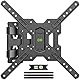 USX-MOUNT TV Wandhalterung Schwenkbar Neigbar Ausziehbar für 26-55 Zoll TV und Monitore, max. VESA 400x400, Universelle TV-Wandhalterung bis zu 35 kg