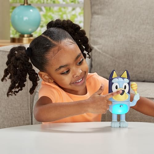 Vtech Bluey Dreh- & Zieh-Reaktionsspiel – Interaktives Spielzeug mit Musik, Geräuschen und Sätzen aus der TV-Show – Für Kinder von 3-6 Jahren