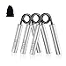 KLLsmDesign Metall-Handgriff-Set, 45,4 kg - 90,7 kg, rutschfest, strapazierfähig, mit tragbarer Tasche, tolles Handgelenk- und Unterarm-Handtrainer, Heimtrainer, Handtrainer