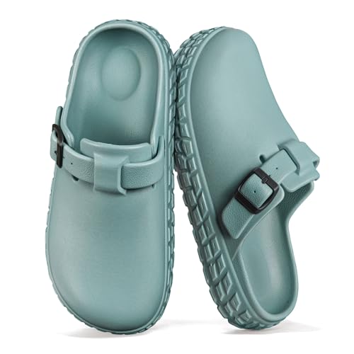 BULLIANT Women Clogs,Comfortable Mules Sandals Unisex Cushioned Support EVA Lightweight