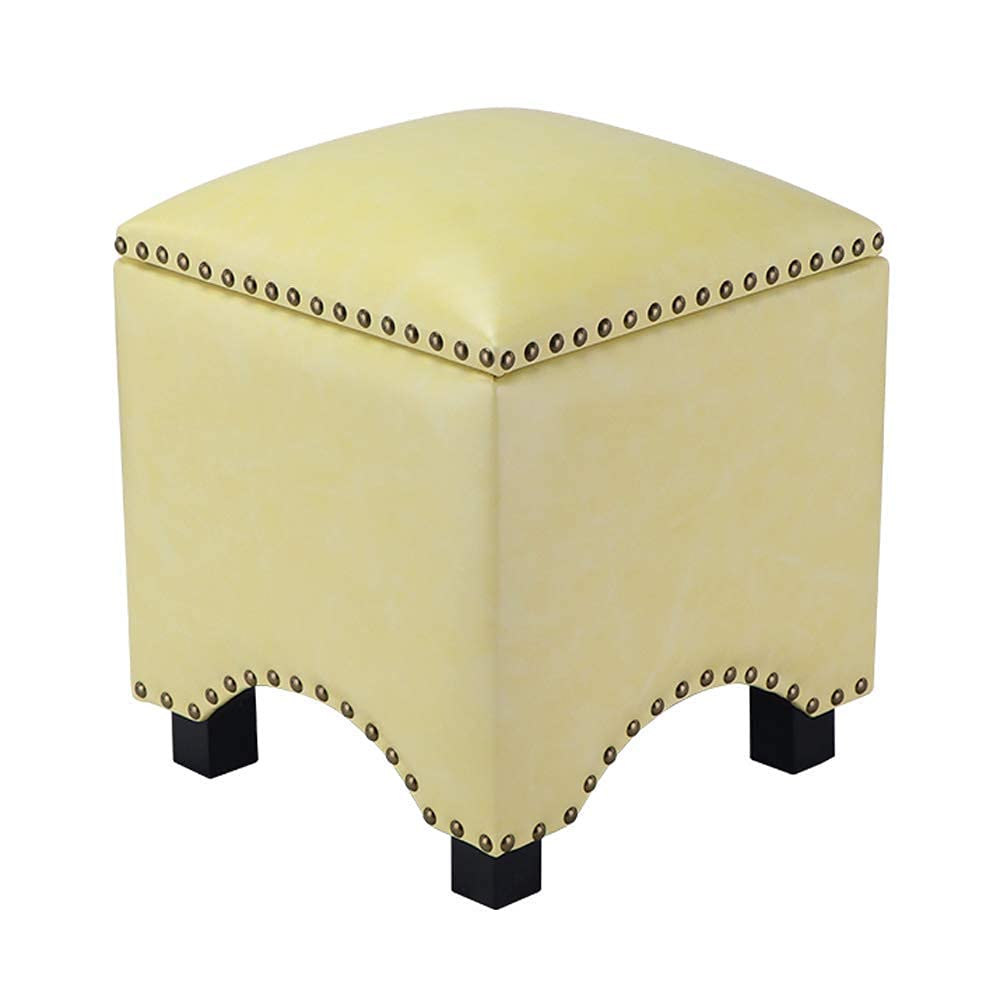 Pouf de rangement gain de place pour ranger les jouets et plaids