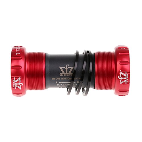 YIJU Bicicleta de Montanha de Estrada de 2 Peças 68 Bicicleta de 73 Mm com Suporte Inferior de Rosca