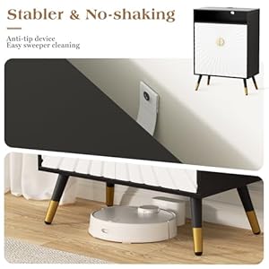 Eoyutlly buffet cabinet with storage sideboard cabinet with decorative sunlight pattern doors buffet cabinet with adjustable shelves accent cabinet for living room kitchen black white  urban country home decor