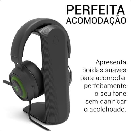 Suporte Fone Headphone Headset Stand De Mesa Universal C1