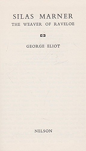 Silas Marner B00005WUKR Book Cover