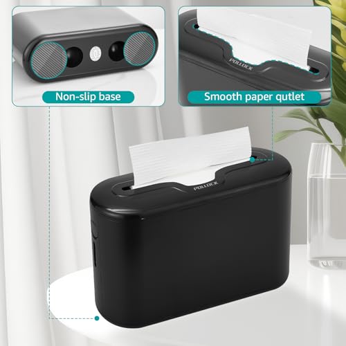 Image of Pollock Paper Towel Holder Dispenser Countertop Commercial,Black-M