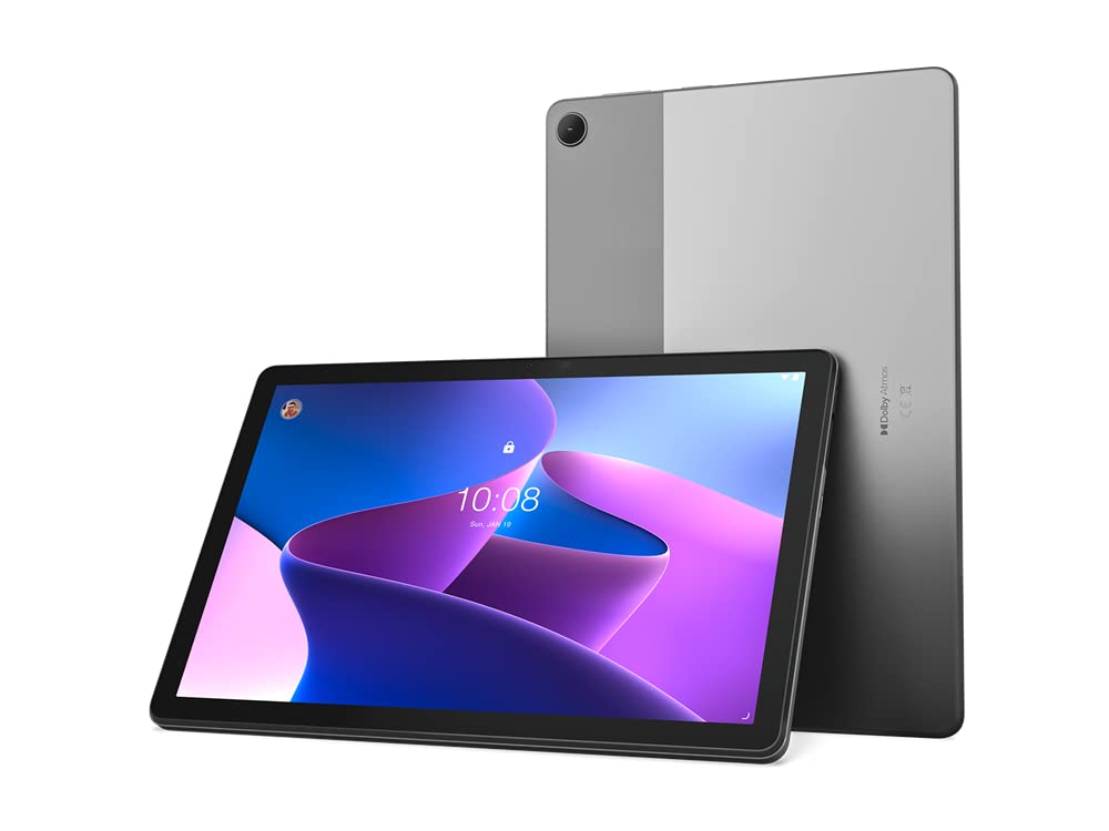 Lenovo Tab M10 3rd Gen, 10.1 Inch, 4GB RAM, 64GB, 4G LTE, Storm