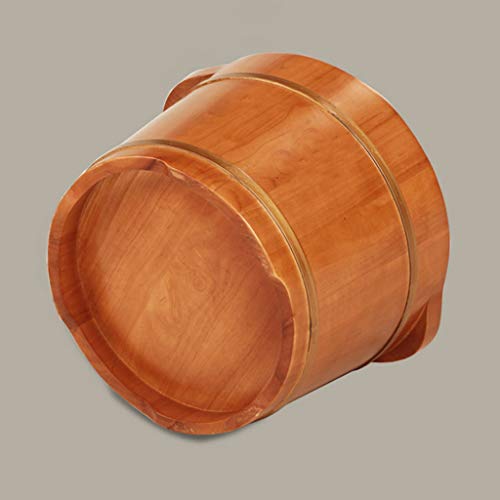 Bañera de Madera para Pies 27cm con Tapa miniatura 2