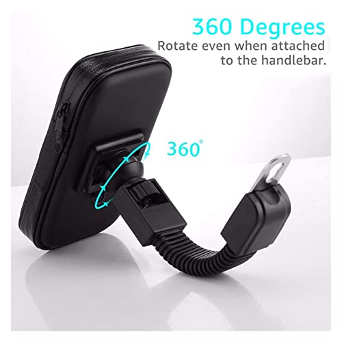 Suporte de telefone para motocicleta, à prova d'água, bolsa de telefone para celular e bicicleta