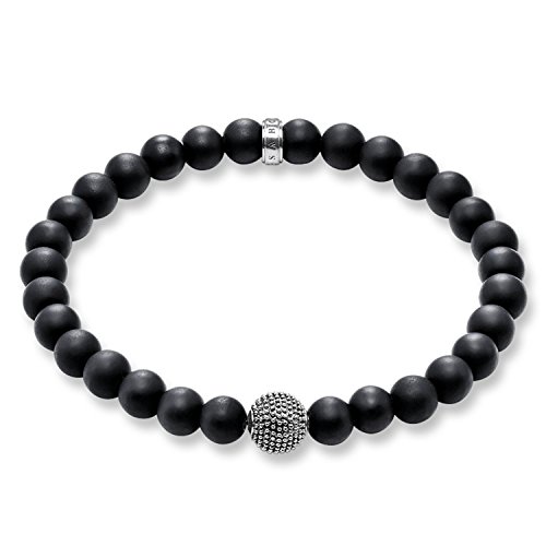 Preisvergleich Produktbild Thomas Sabo Herren-Stretcharmbänder Künstliche Perle A1354-704-11-L19