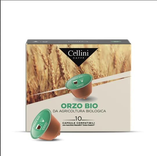Cellini Coffee Capsules, Orzo Bio Flavoured, Compatible with Nescafé