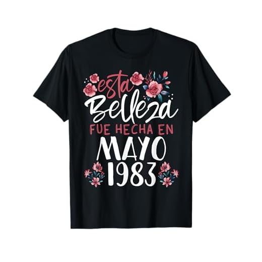 Hecha En Mayo 1983 Mujer Regalo 40 Años Cumpleaños Camiseta
