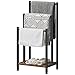 HOOBRO Free Standing Towel Rack, 3 Tier Blanket Rack, Blanket Holder for Bathroom, 16.9