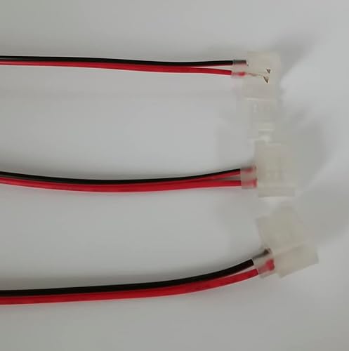 Miniatura 9 de 99 Lighting 10pcs 12V LED Neon Soldless Connector Accesorios para 0.236x0.472 in LED Neon Rope Flex Connect (para 0.236x0.472 in)