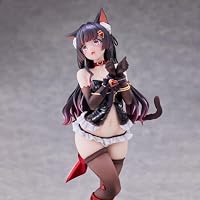 DEXSHUN Anime Figur Illustration Shibare Cat Ruhuna-chan Katzenfrau Figure Manga Modell Statue PVC Sammlerstück Ornamente Dekoration Geschenk 25cm – Ansicht 6