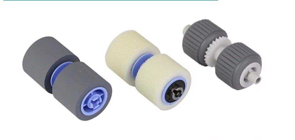 para Impresora PRTA07935 Rodillo de Recogida de escáner Compatible para Canon DR-6050C / 7550C / 9050C Rodillo de Recogida Consumible de Oficina 3pc / Set