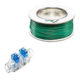 Bosch 4 tlg. Kabelstecker + 100 m Begrenzungskabel (für Bosch Indego Mähroboter)