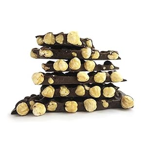 Donkere chocolade Hazelnoot Platen | Smelt Chocolates | Londen meest luxe chocolade