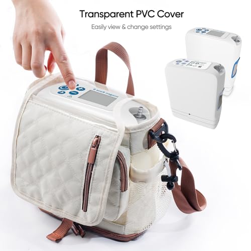 Image of BAGSFY Lightweight Carry Shoulder Bag for Inogen One G5 and Rove 6 Tote, Portable Oxygen Concentrator Carrying Case for Inogen One G5 Accessories and Battery.