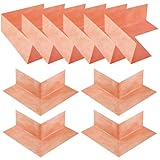 10 Pcs Shower Membrane, Waterproof Corner Cover Set, 6 Inside & 4 Outside Waterproofing Membrane Liners, Polyethylene Seamless Membrane for Shower, Bathtub, Wall, Balcony, Steam Room
