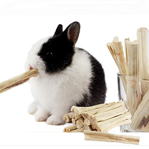 Heatoe 1 Ib Pet Molar Sweet Bamboo Snacks, Pet Chewing Toys Molar Sticks for Rabbits & Chinchillas & Guinea Pigs… - Image 6