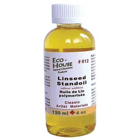 Eco-House Linseed Stand Oil - 4 oz.