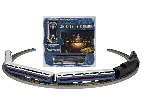 Lionel 2217050 The Polar Express Flyerchief Bluetooth 5.0 Electric S Gauge Train Set thumb #1