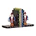 Wood Bookends Nursery Room Kids Children Room Rocket Thematic Decorative Bookends Kids Gift Idea (Rocket)