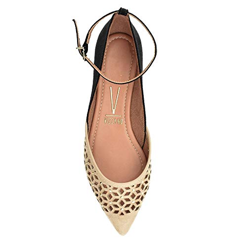 Sapatilha Bico Fino Recorte a Laser Vizzano 11311108