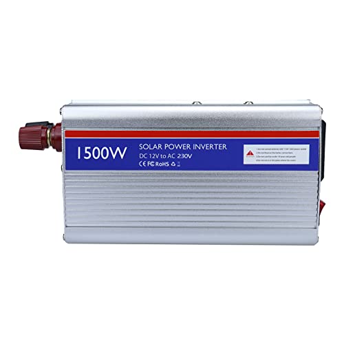 Jdefeg Battery Pack To 12V Power 2V Car With B. Wave Fuses Sine Converter 1500W Emergency Start Power 12V Battery Solar Kits(Grey) #TOP1