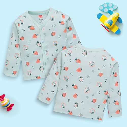 Image of LuvLap Unisex Cotton Regular Fit Jhabla Shirt