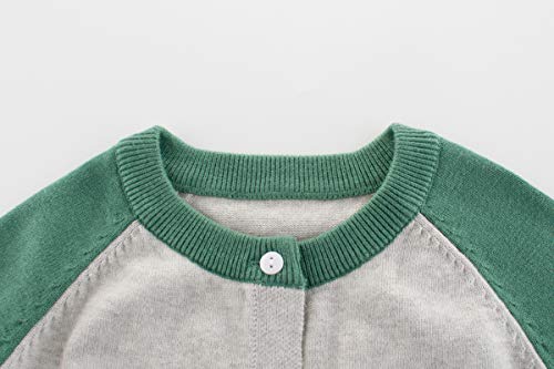 Toddler Boys Girls Button-up Knit Cotton Cardigan Sweater2