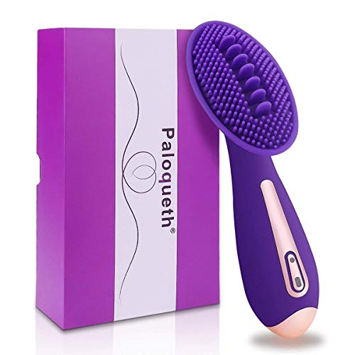 Clitoral Stimulator with Silicone Ticklers for Women Clit Stimulation, PALOQUETH Waterproof Clit Vibrator Massager with 8 Strong Vibration Modes for Couples Foreplay