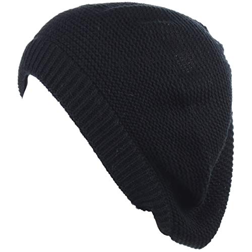 Byos Chic French Style Lightweight Soft Slouchy Knit Beret Beanie Hat In Solid #TOP11