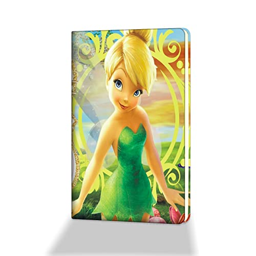 FYWZXED Cartoon Animation Faux Leather Notebook |Always Remember You’re Braver Than You Believe Notebook Tinkerbell Movie Fans Gifts Movie TV Fans Birthday Gifts for Women Girls (Tinkerbell)