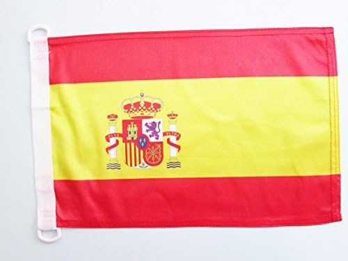 AZ FLAG Spain NAUTICAL Flag 18'' x 12'' - Spanish flags 30 x 45 cm - Banner 12x18 in for boat