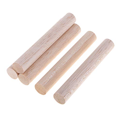 Bâtonnets ronds balsa 140mm pour simplifier le bricolage des enfants - 6