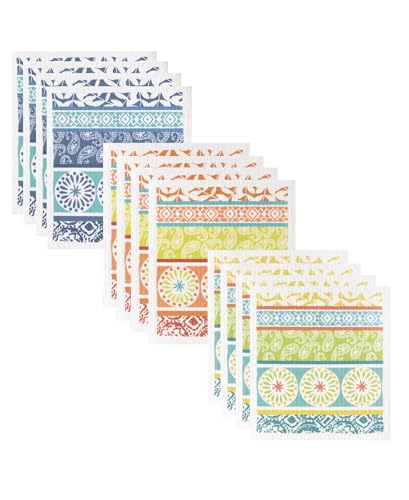 Image of RITZ Swedish Sponge Cloths, Boho, 12 Pack