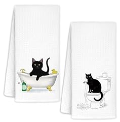 Children's Bathroom Black Cat