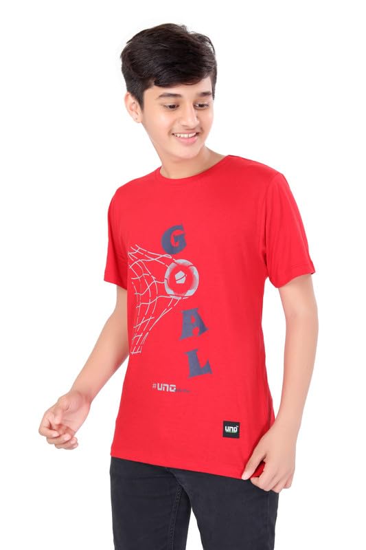 Image of UNOseven Boys Cotton T-Shirt - Pack of 2