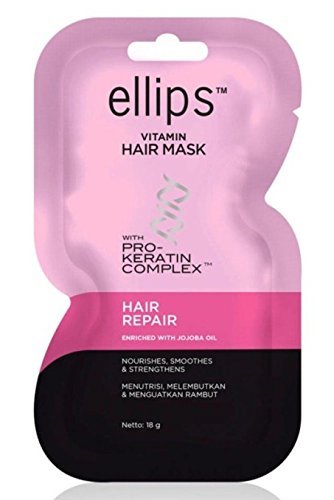 Ellips Hair Mask (Pro Keratin) - Hair Repair, 18 Gram (Pack of 4)