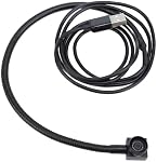 Webcam oculaire,4K 15fps 8MP Focus automatique USB Centre écran Webcam, Middle écran webcam pour ordinateur portable et bureau, 80° Affichage Angle, Plug et Play