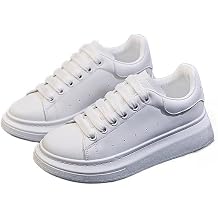 Couple Models ins McQueen Little White Shoes Womens Spring new Student Board Shoes Womens Thick Soles Breathable