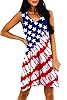 July 4th Patriotic Sundress Women Sleeveless Summe... #2