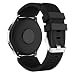 Produktbild PINHEN Armband Kompatibel mit Galaxy Watch 46mm/ Galaxy Watch 3 45mm - 22mm Silikon Sportarmband für Gear S3 und Huawei Watch GT/GT2 46mm/GT 2e (22mm, black)