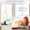 LoraTap 4x Interrupteur Volet Roulant Connecté, Ouverture Réglable, Commutateur Rideau Stores WiFi, Compatible avec Alexa Google Home pour Commande Vocale, Minuterie Intelligent Moteur Mural