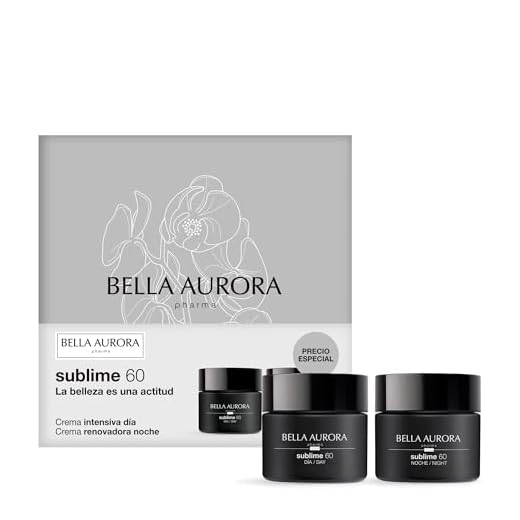BELLA AURORA - Pack Sublime 60, Crema Intensiva Día 50 ml + Crema Renovadora Noche 50 ml, Tratamiento Antiedad, Piel Madura, Redefine Contorno Facial, Mejora Firmeza, Aporta Luminosidad, +60 Años
